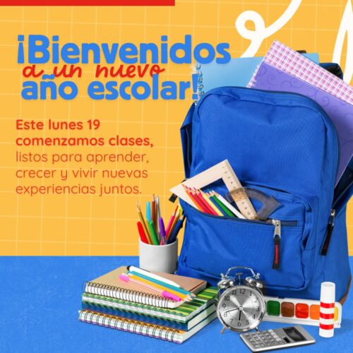 BIENVENIDOS FELIZ REGRESO AÑO 2026 COLEGIO GIMNASIO LOS CEDROS
